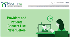 Desktop Screenshot of healthiva.com
